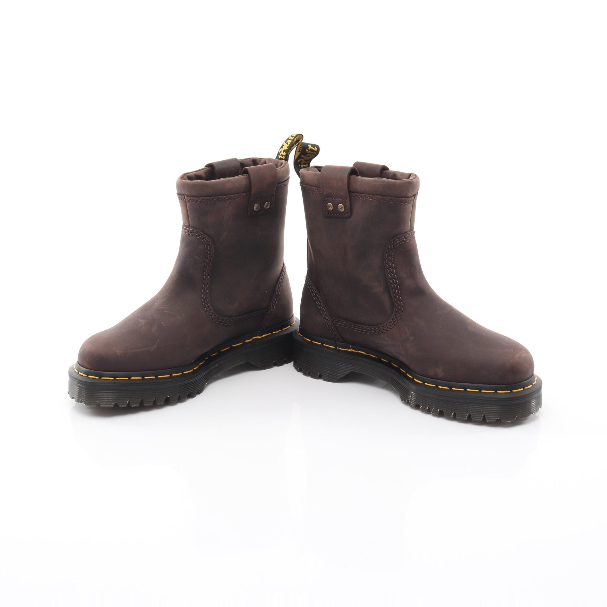Anistone Lo Rigger ブーツ レザー ブラウン ドクターマーチン シューズ Dr.Martens