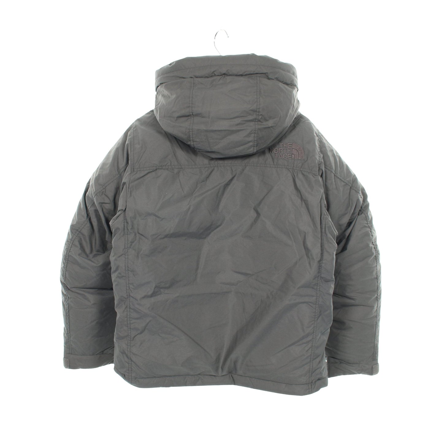 Alteration Baffs Jacket ダウンジャケット ナイロン グレー フード付き ザノースフェイス アウター THE NORTH FACE