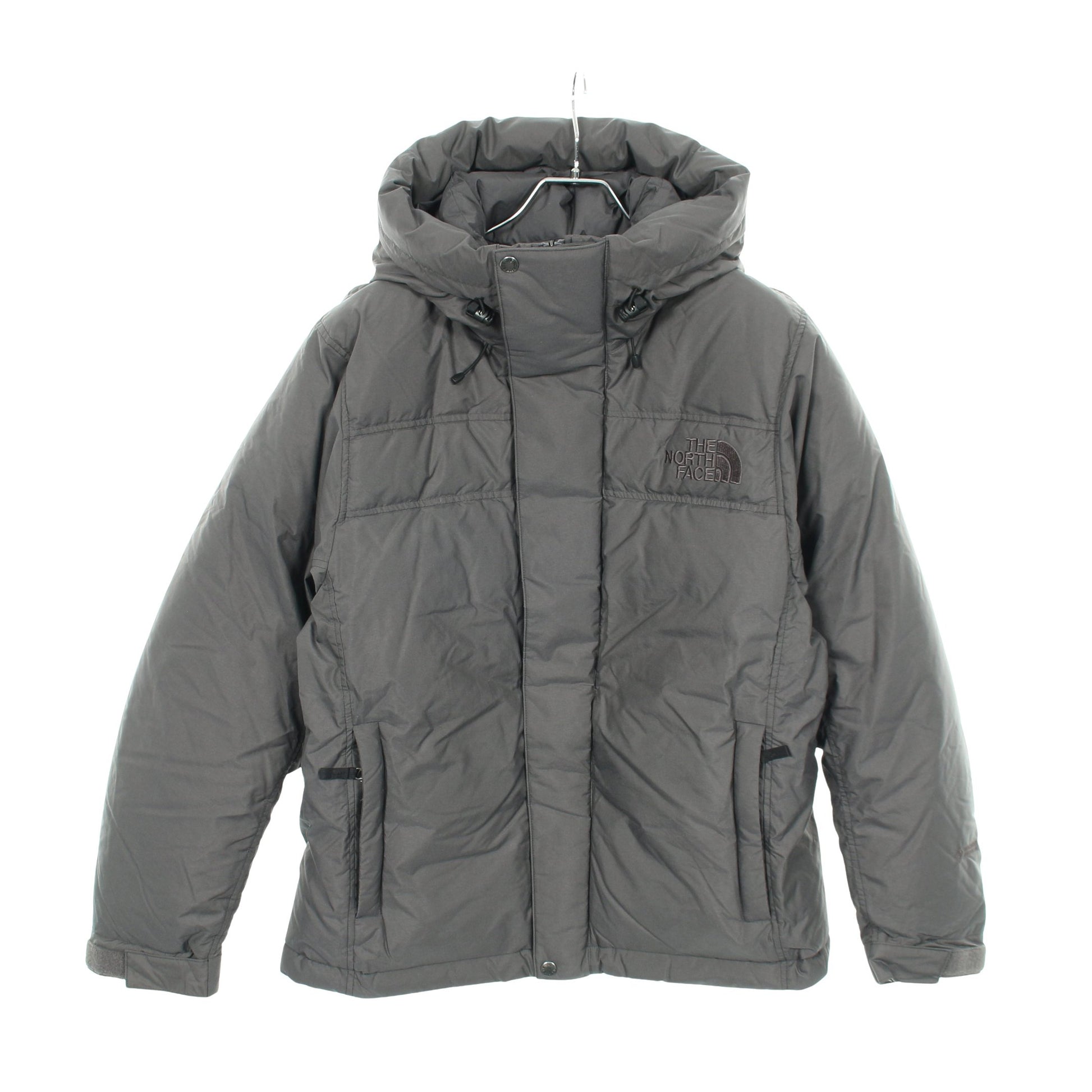 Alteration Baffs Jacket ダウンジャケット ナイロン グレー フード付き ザノースフェイス アウター THE NORTH FACE