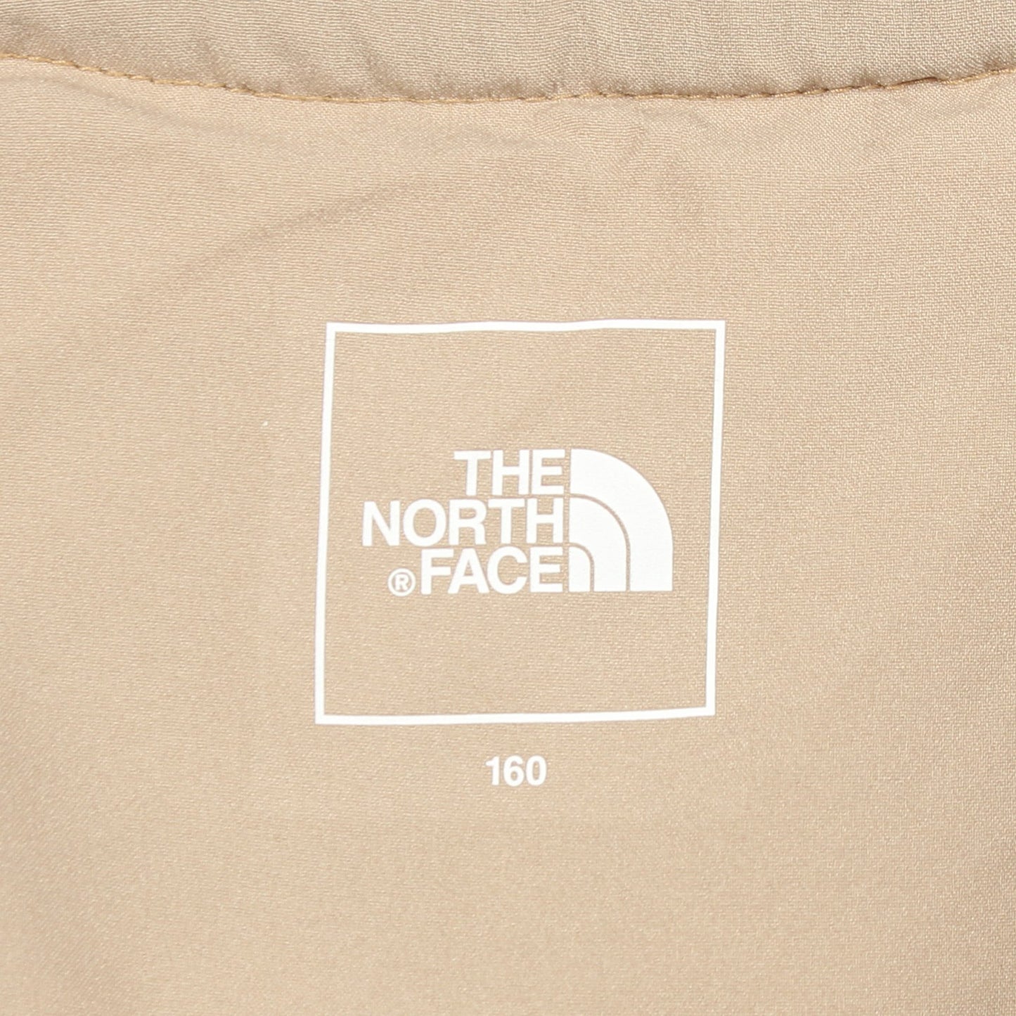 Meadow Warm Jacket キッズ ノーカラー キルティングジャケット ナイロン ベージュ 中綿 ザノースフェイス アウター THE NORTH FACE