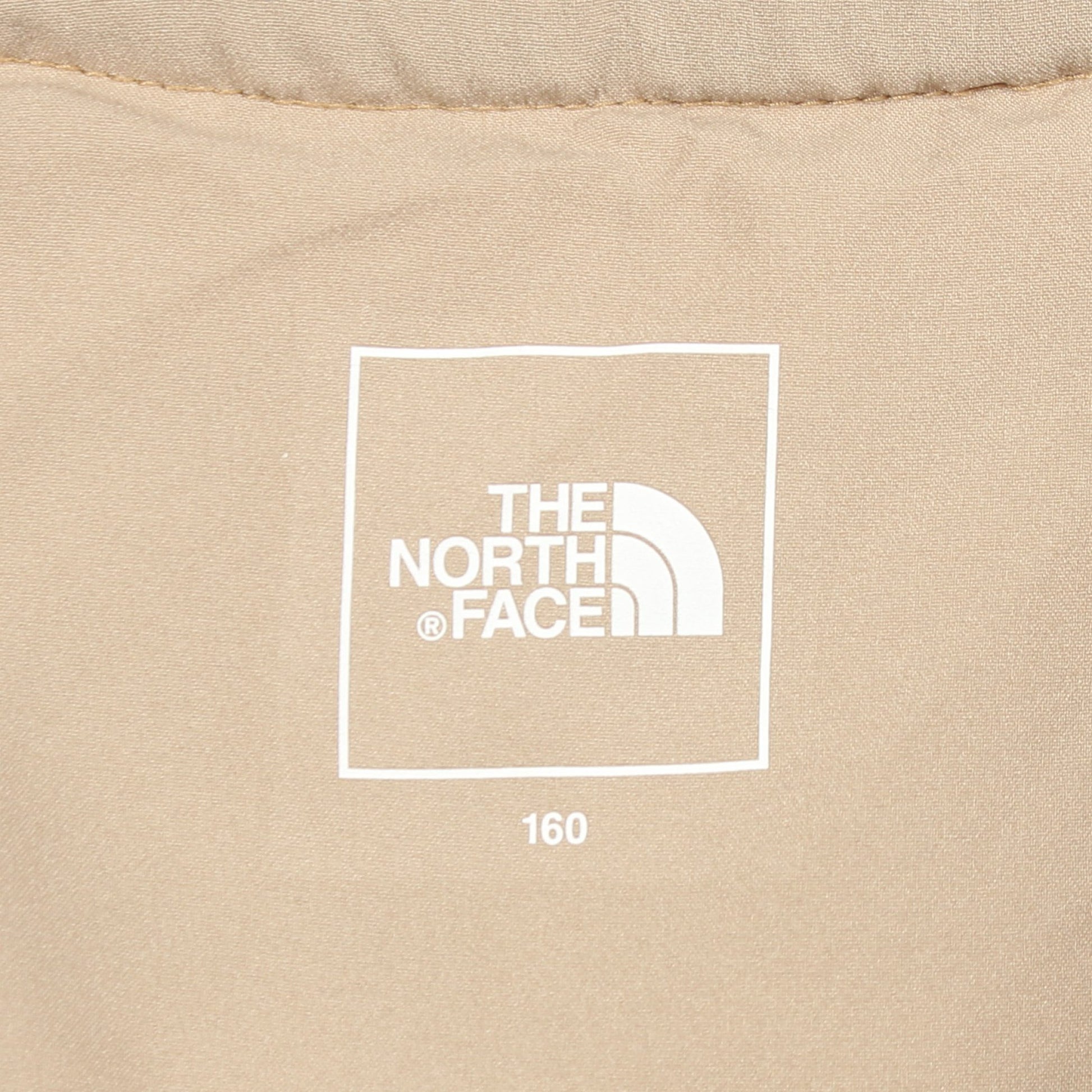 Meadow Warm Jacket キッズ ノーカラー キルティングジャケット ナイロン ベージュ 中綿 ザノースフェイス アウター THE NORTH FACE