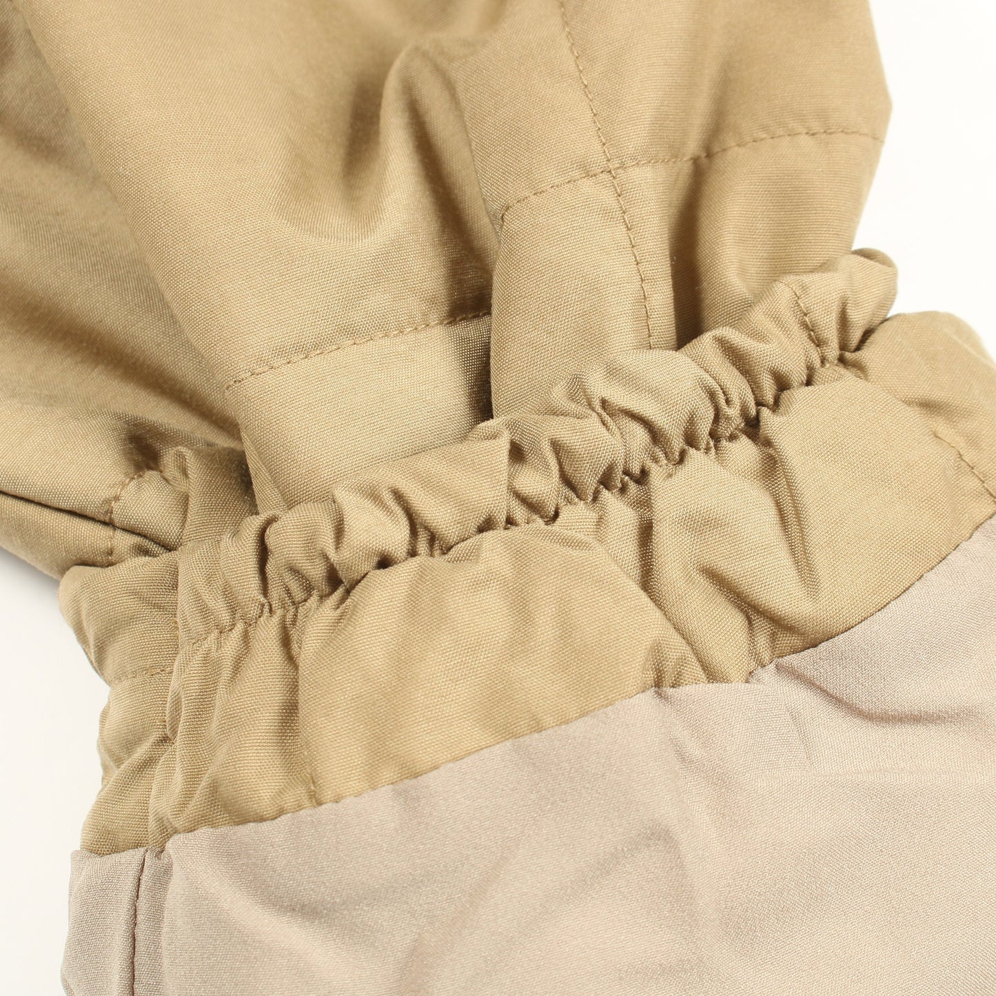 Meadow Warm Jacket キッズ ノーカラー キルティングジャケット ナイロン ベージュ 中綿 ザノースフェイス アウター THE NORTH FACE