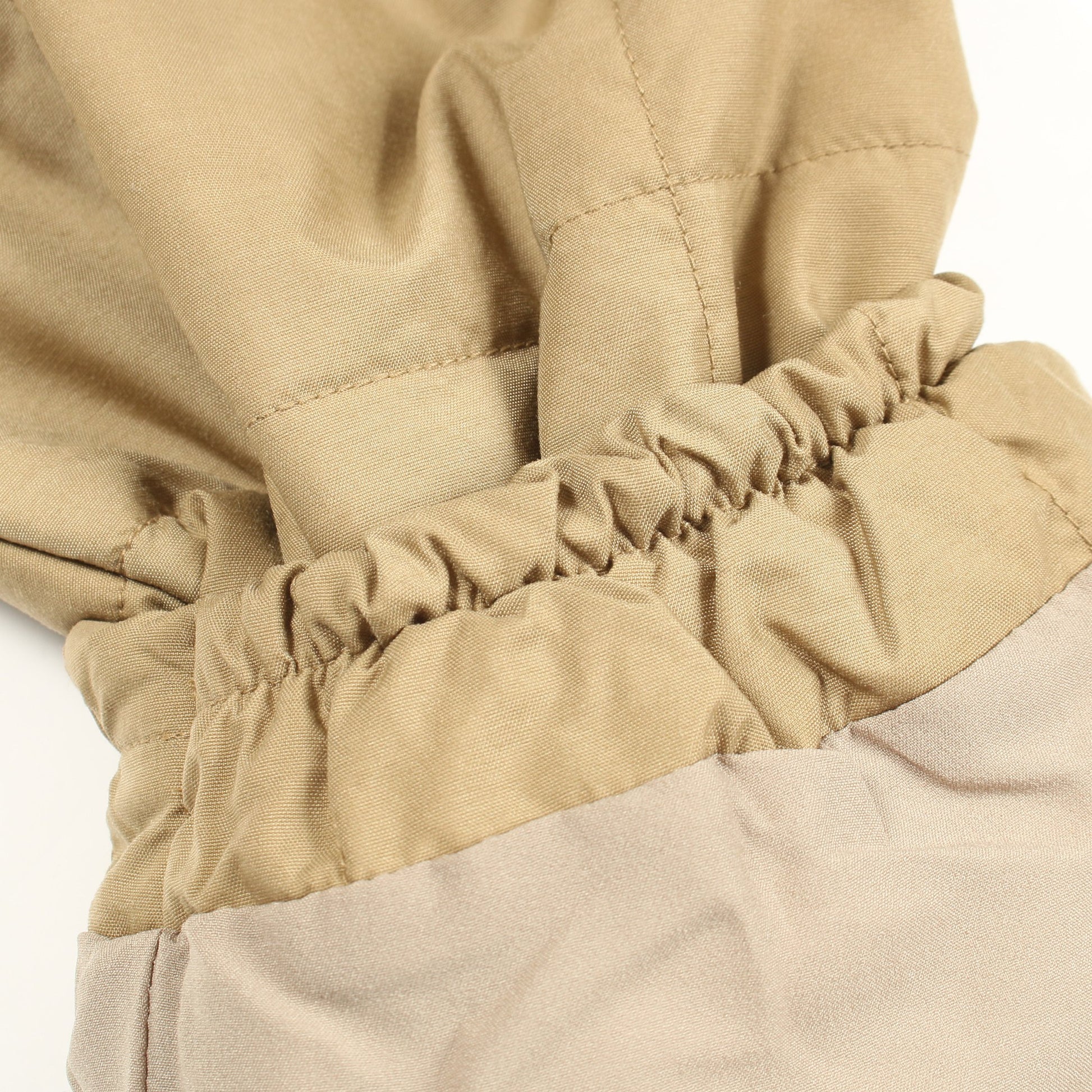 Meadow Warm Jacket キッズ ノーカラー キルティングジャケット ナイロン ベージュ 中綿 ザノースフェイス アウター THE NORTH FACE