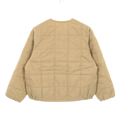 Meadow Warm Jacket キッズ ノーカラー キルティングジャケット ナイロン ベージュ 中綿 ザノースフェイス アウター THE NORTH FACE