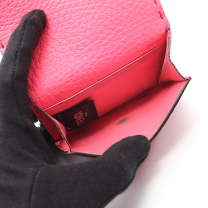 セレリア 三つ折り財布 レザー ピンクパープル フェンディ 財布・小物 FENDI