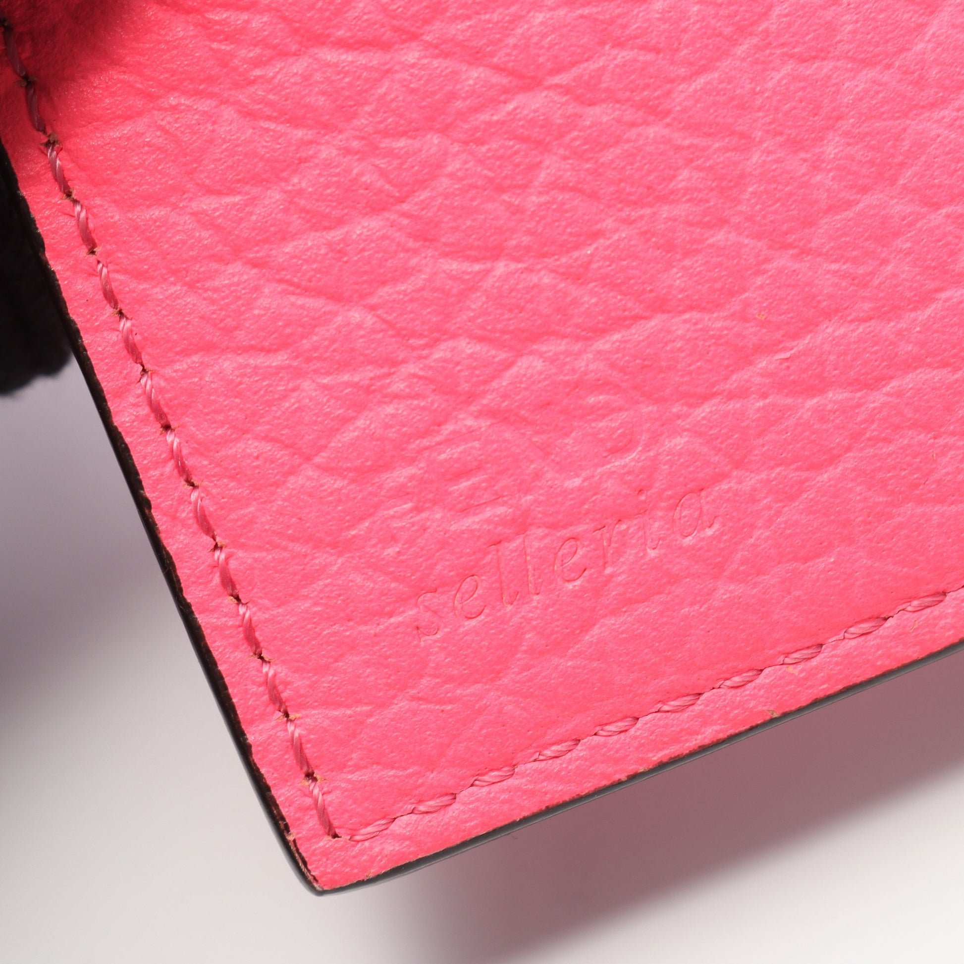 セレリア 三つ折り財布 レザー ピンクパープル フェンディ 財布・小物 FENDI