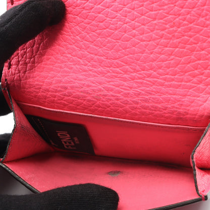 セレリア 三つ折り財布 レザー ピンクパープル フェンディ 財布・小物 FENDI