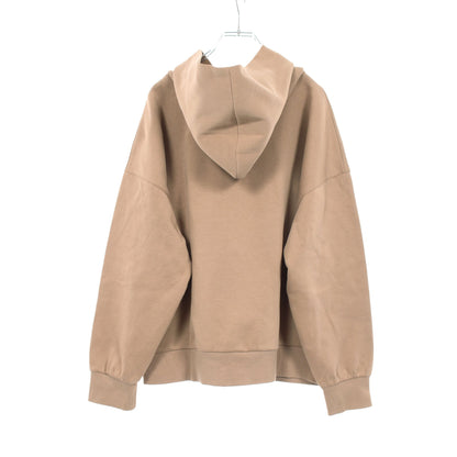 SAPORE プルオーバーパーカー ロゴ コットン ブラウン エスマックスマーラ トップス S Max Mara