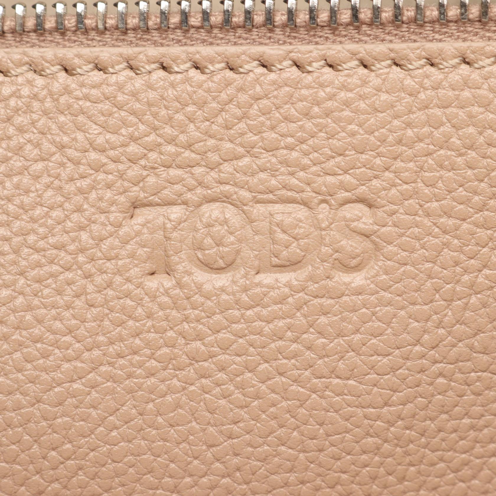 JOY ショルダーバッグ トートバッグ レザー ピンクベージュ トッズ バッグ TOD'S