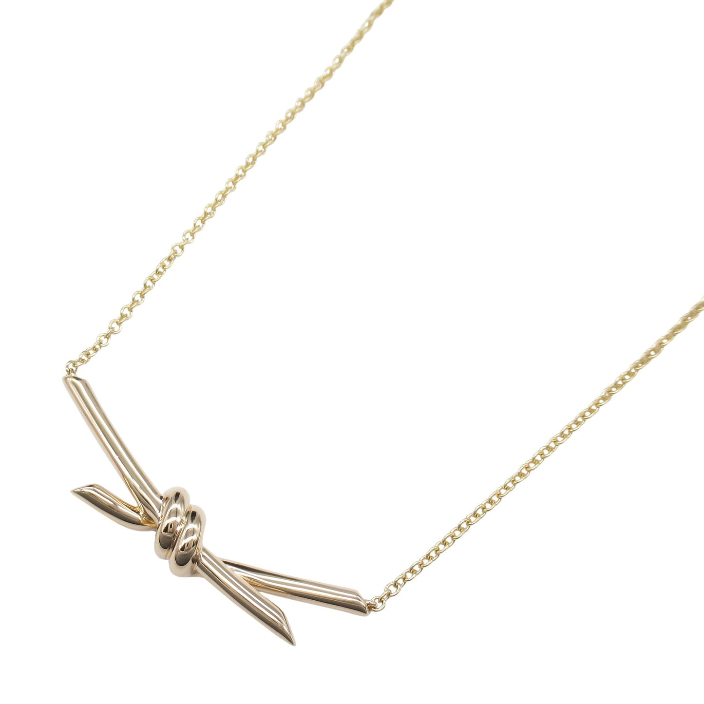 ノット ネックレス ネックレス K18PG ピンクゴールド ティファニー アクセサリー TIFFANY & Co.
