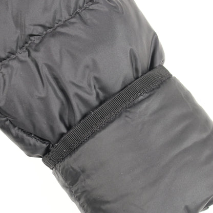 HIRMA ダウンコート ナイロン ブラック フード付き モンクレール アウター MONCLER
