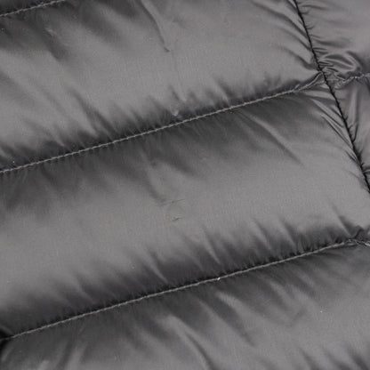 HIRMA ダウンコート ナイロン ブラック フード付き モンクレール アウター MONCLER