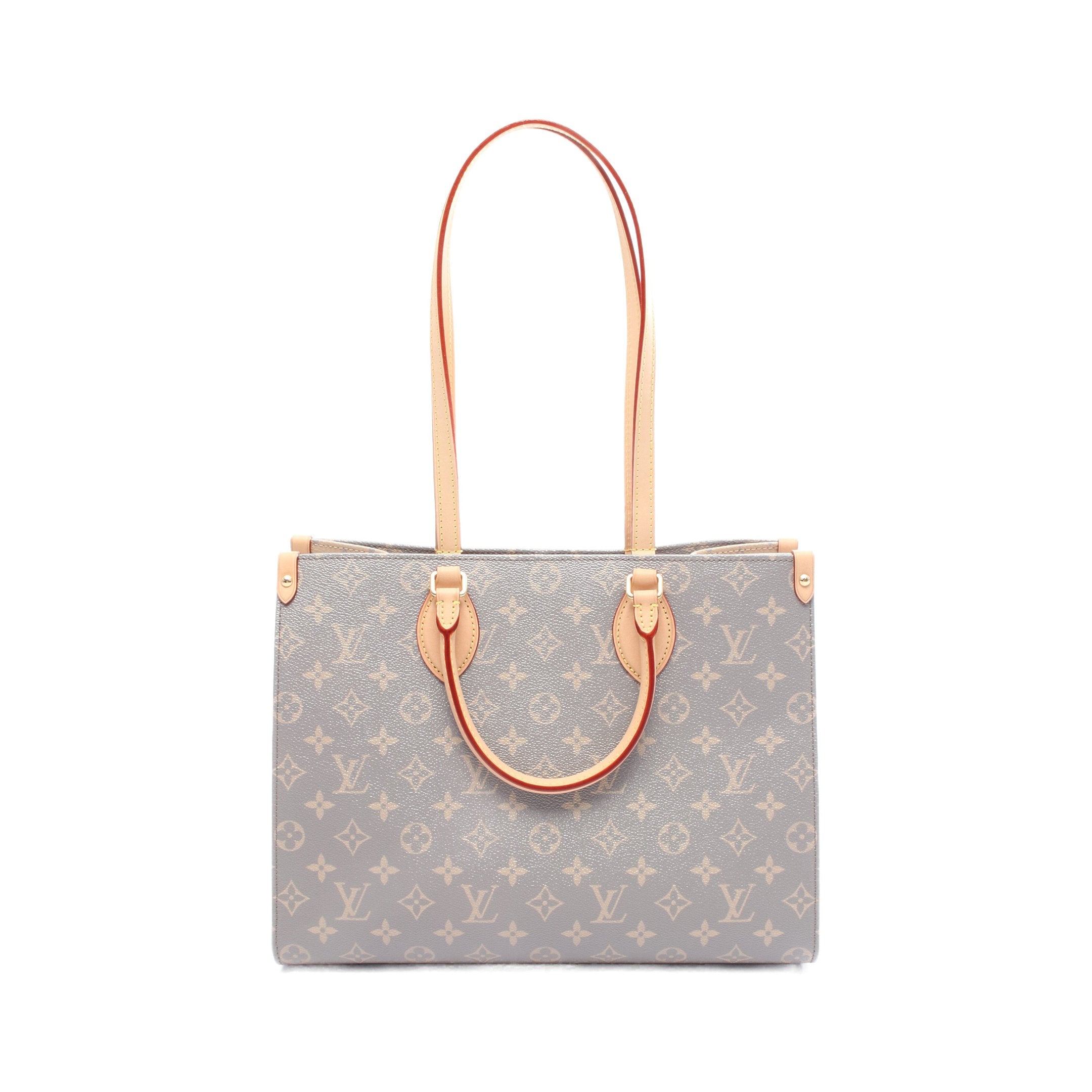 オンザゴーMM モノグラム トリアノングレー ショルダーバッグ トート