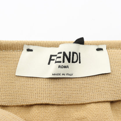 FF柄 ニット スカート レーヨン ゴールド フェンディ ボトムス FENDI