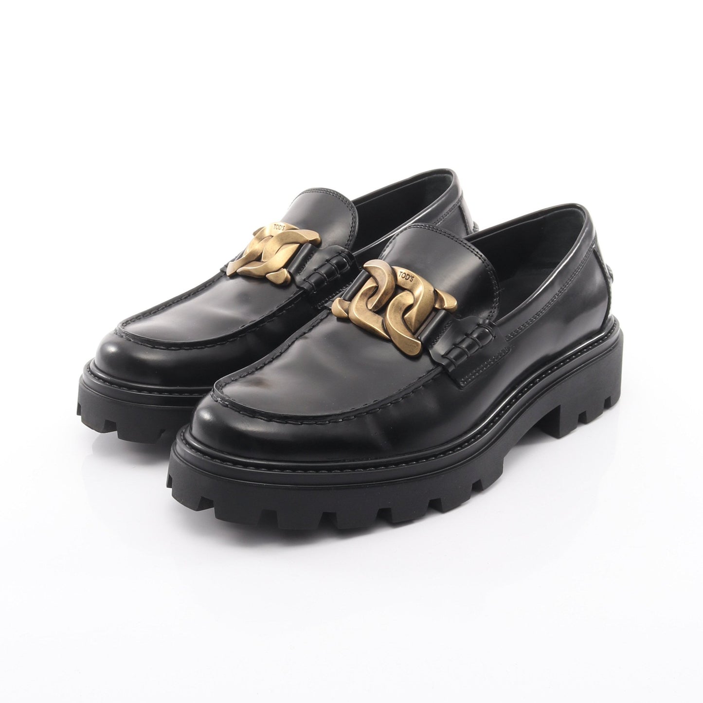 KATE ケイト ローファー レザー ブラック トッズ シューズ TOD'S