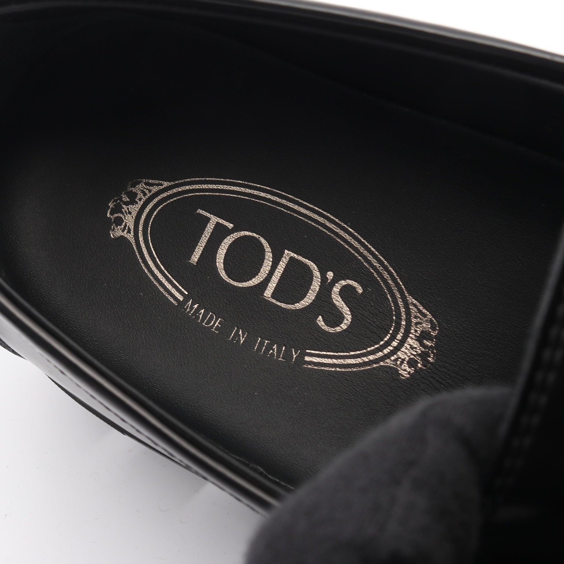 KATE ケイト ローファー レザー ブラック トッズ シューズ TOD'S