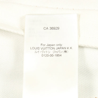 LVスプレー デニムジャケット コットン ホワイト ブルーグリーン ルイヴィトン アウター LOUIS VUITTON