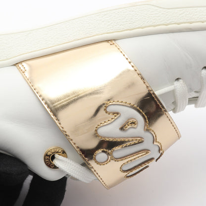 フロントローライン ローカットスニーカー レザー ホワイト ゴールド ルイヴィトン シューズ LOUIS VUITTON