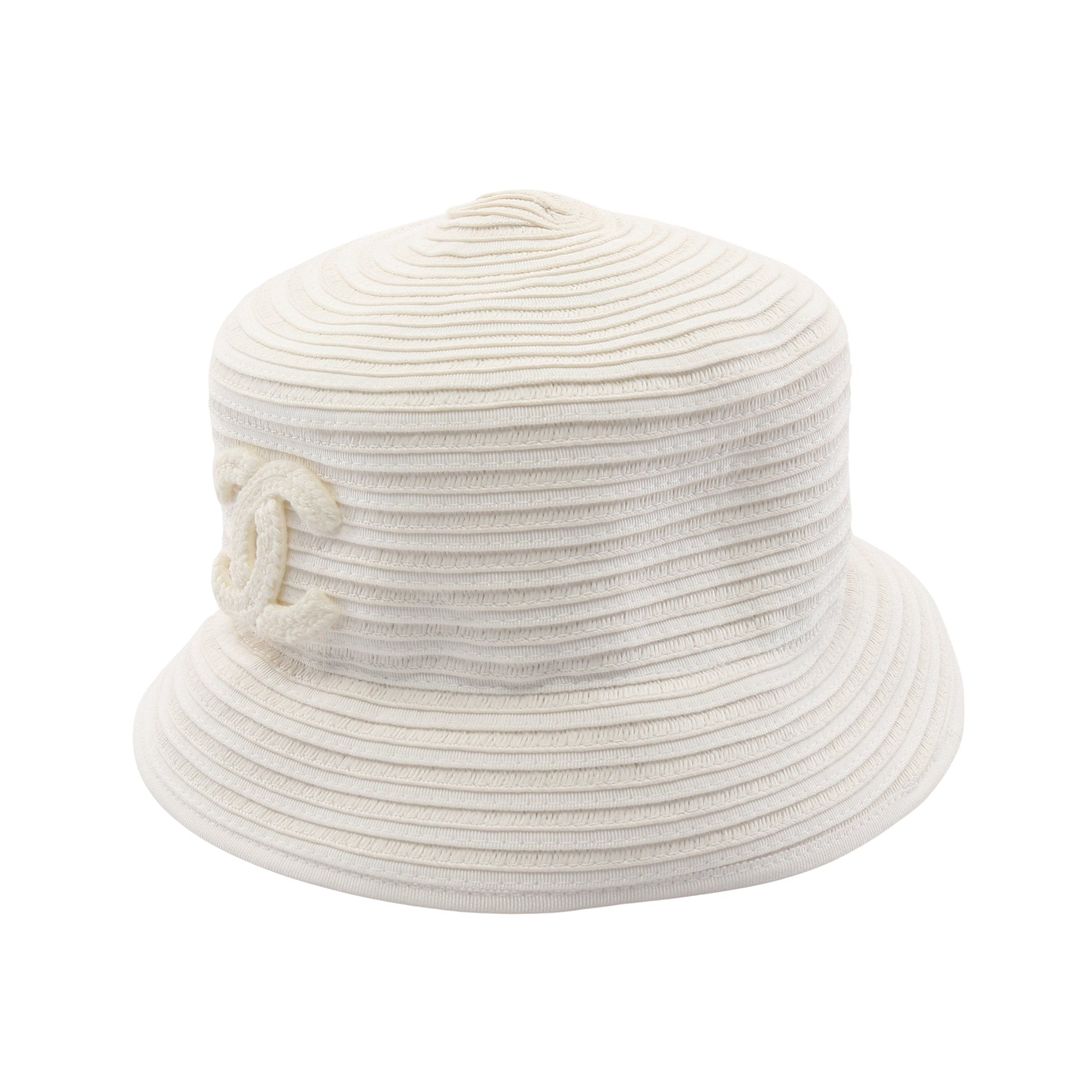 ココマーク ハット 帽子 オフホワイト シャネル – RECLO