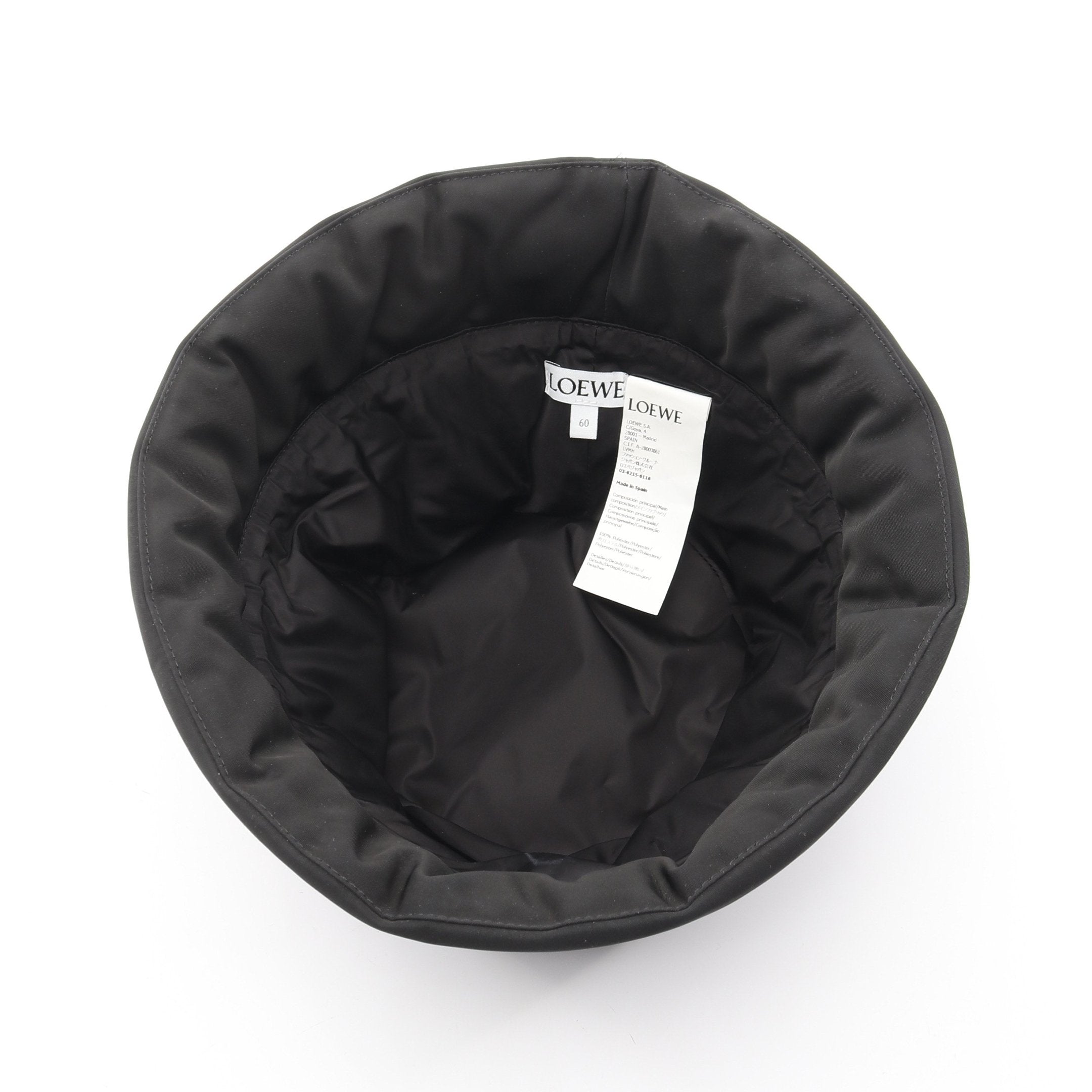 パファー バケット ハット 帽子 ブラック ロエベ – RECLO