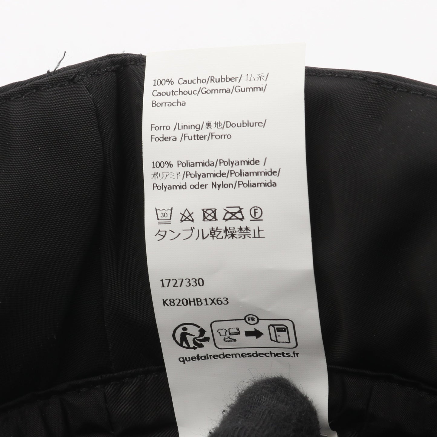 パファー バケット ハット 帽子 ブラック ロエベ 財布・小物 LOEWE