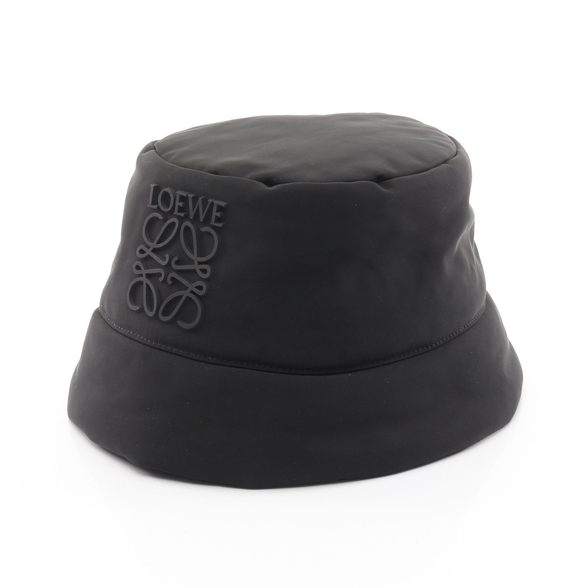 パファー バケット ハット 帽子 ブラック ロエベ 財布・小物 LOEWE