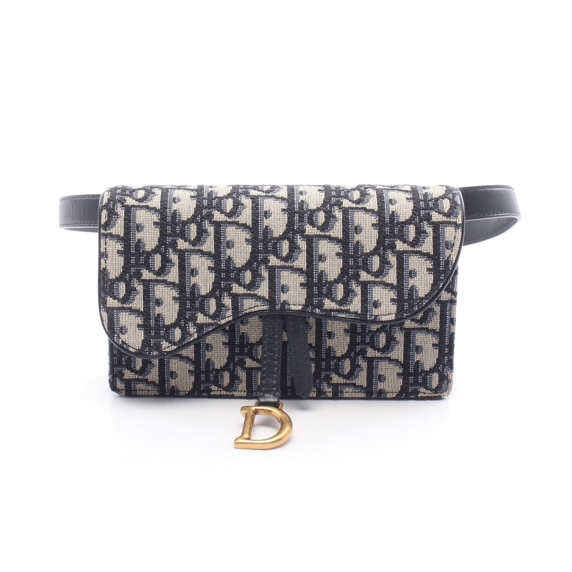 オブリーク ボディバッグ ウエストバッグ キャンバス ネイビー ベージュ クリスチャンディオール バッグ Christian Dior