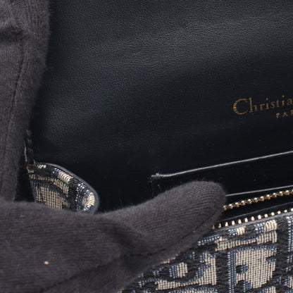オブリーク ボディバッグ ウエストバッグ キャンバス ネイビー ベージュ クリスチャンディオール バッグ Christian Dior
