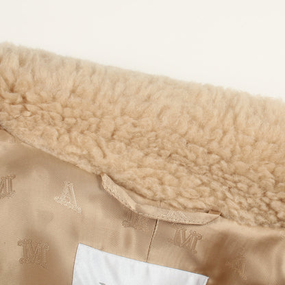 TEDDY テディベア アイコン コート キャメル ベージュ マックスマーラ アウター Max Mara