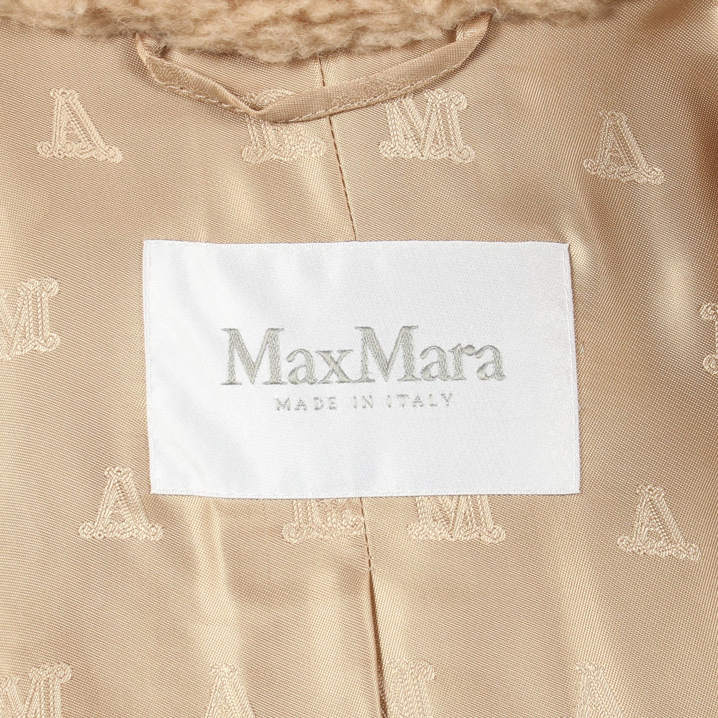 TEDDY テディベア アイコン コート キャメル ベージュ マックスマーラ アウター Max Mara