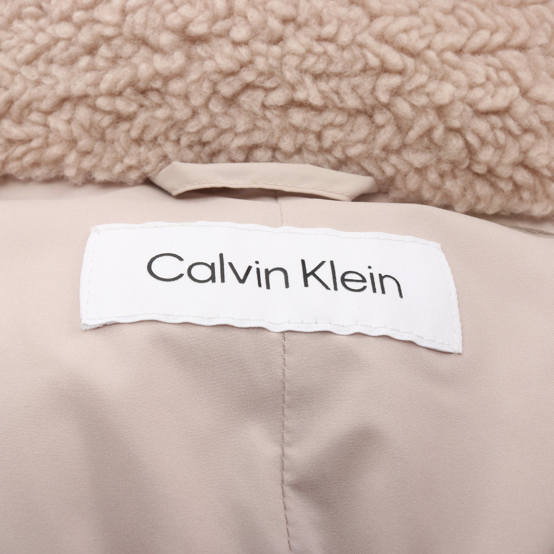 コート ピンクベージュ 中綿 カルバンクライン アウター Calvin Klein