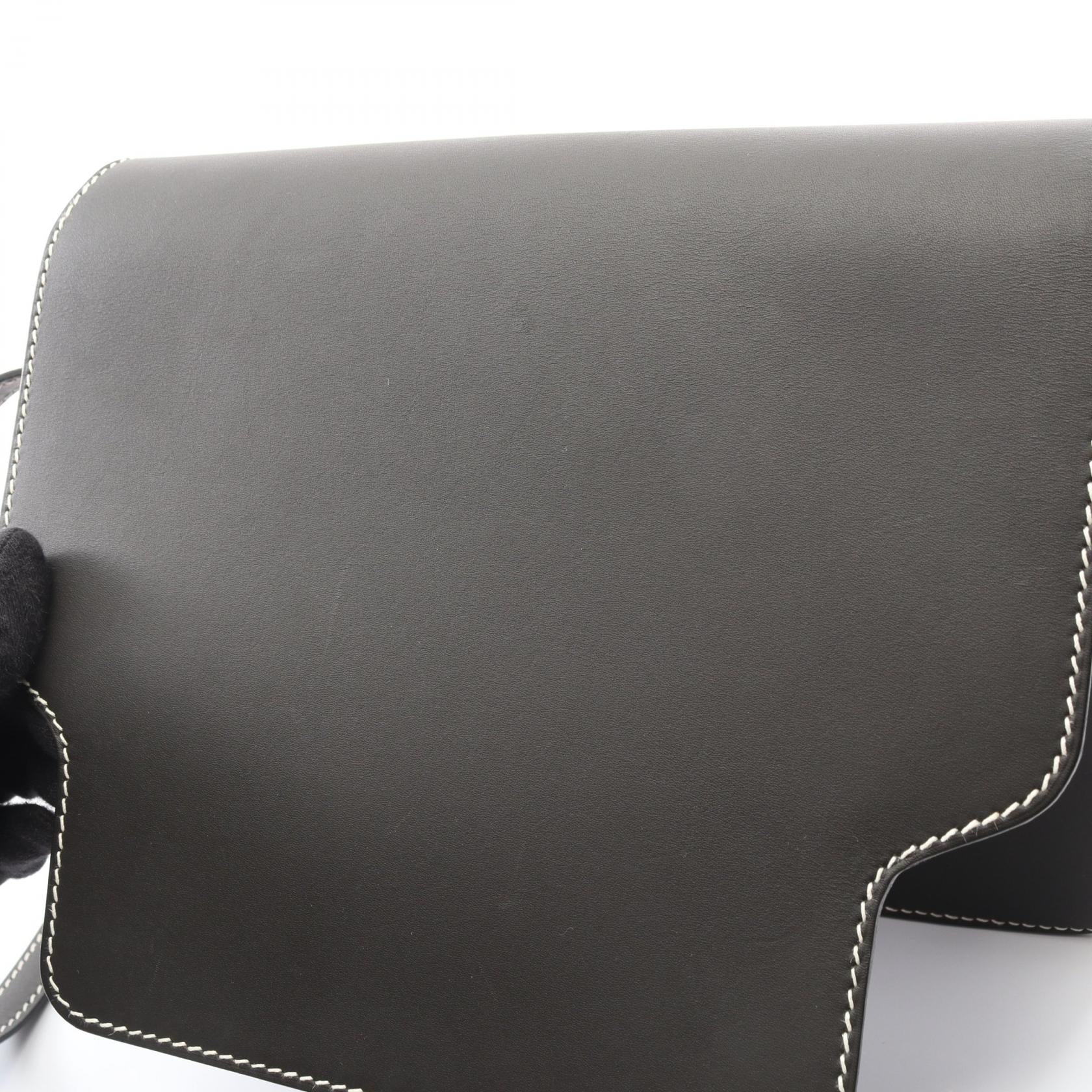 ロウリス ルリ23 ショルダーバッグ ソンブレロ ブラック ゴールド金具 T刻印 エルメス バッグ HERMES