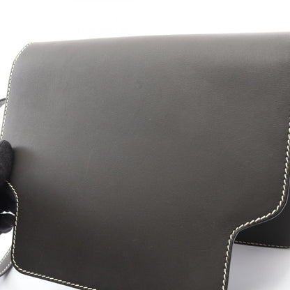 ロウリス ルリ23 ショルダーバッグ ソンブレロ ブラック ゴールド金具 T刻印 エルメス バッグ HERMES