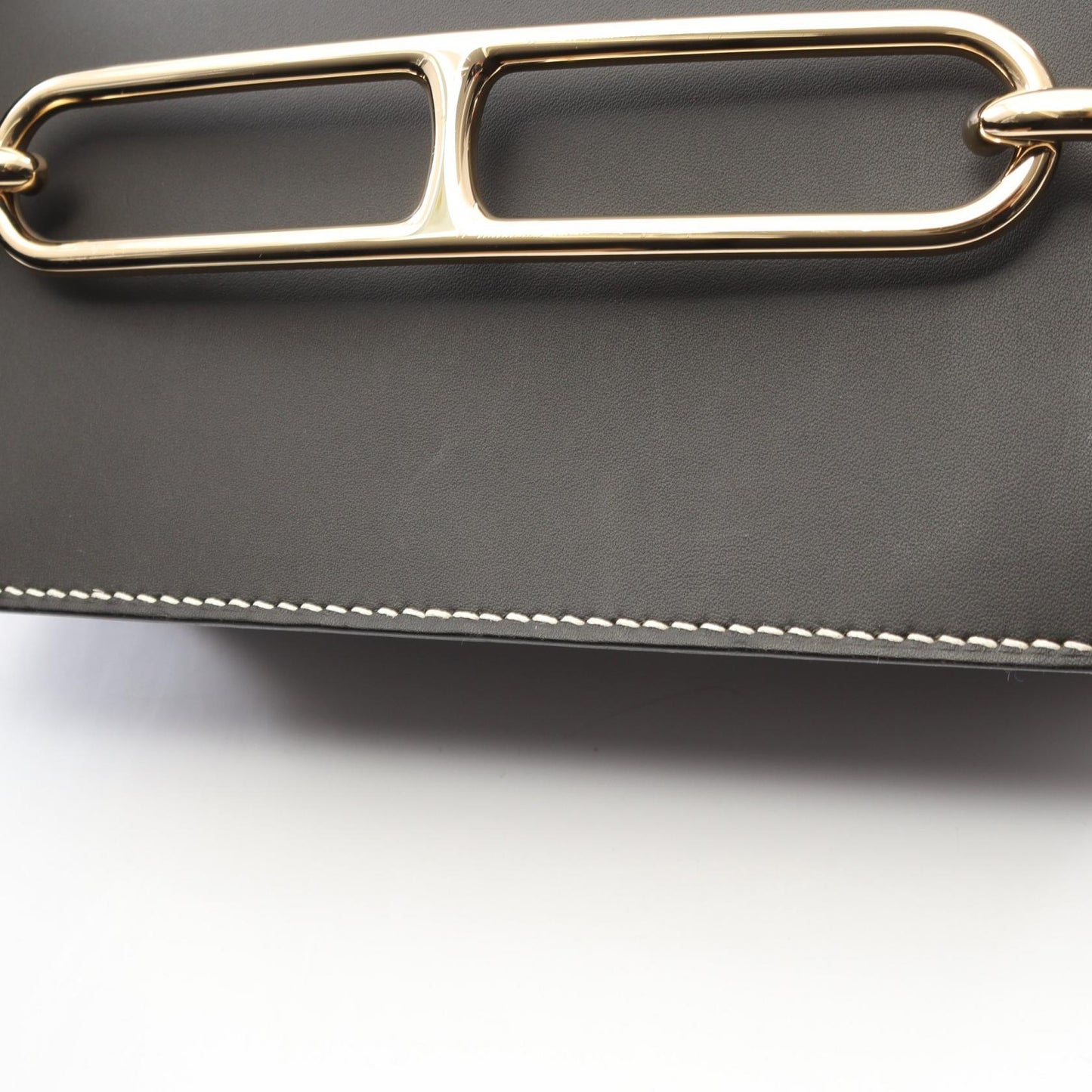 ロウリス ルリ23 ショルダーバッグ ソンブレロ ブラック ゴールド金具 T刻印 エルメス バッグ HERMES
