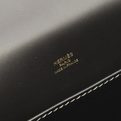 ロウリス ルリ23 ショルダーバッグ ソンブレロ ブラック ゴールド金具 T刻印 エルメス バッグ HERMES