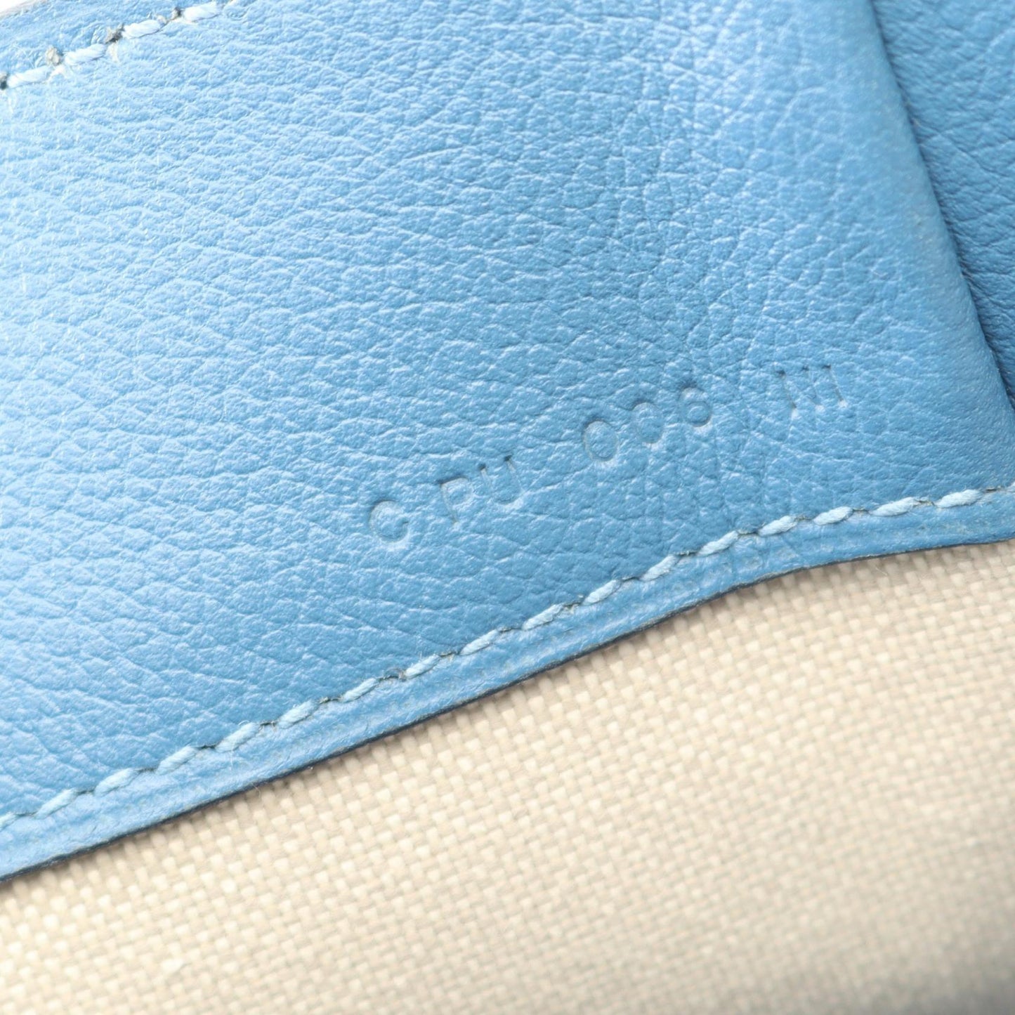 フラッシュ ブルードガリス バックパック リュックサック エバーカラー ブルー シルバー金具 C刻印 エルメス バッグ HERMES