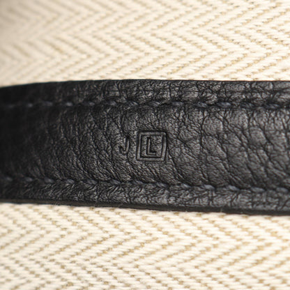 ガーデンパーティPM ハンドバッグ トートバッグ ネゴンダ ブラック シルバー金具 □L刻印 エルメス バッグ HERMES