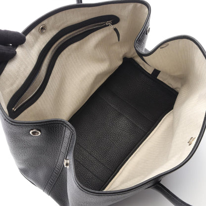 ガーデンパーティPM ハンドバッグ トートバッグ ネゴンダ ブラック シルバー金具 □L刻印 エルメス バッグ HERMES