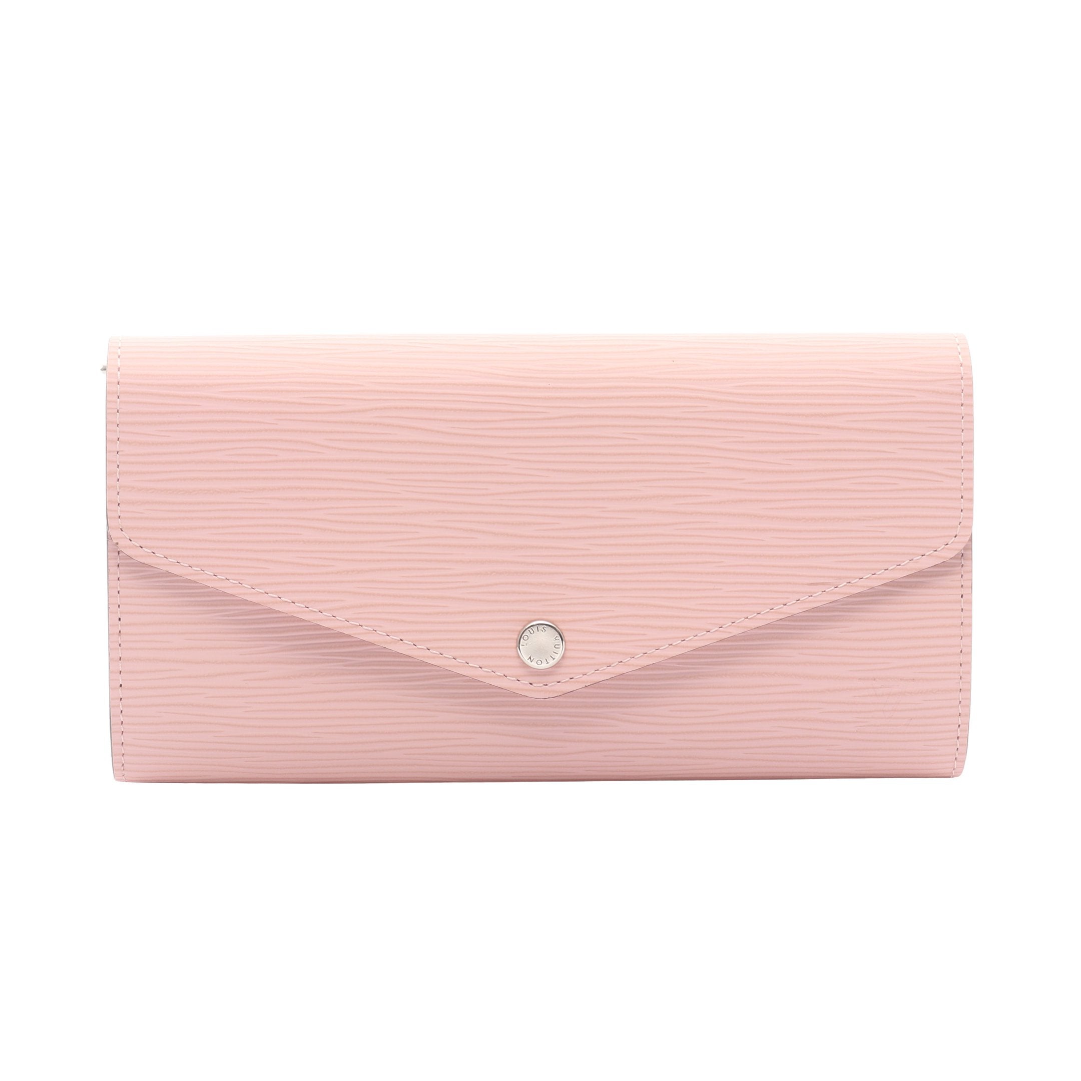 ルイヴィトン　エピ　ポルトフォイユ サラ 　ピンク 長財布 ポルトフォイユ サラ エピ ローズナクレ 二つ折り長財布 エピ ピンク