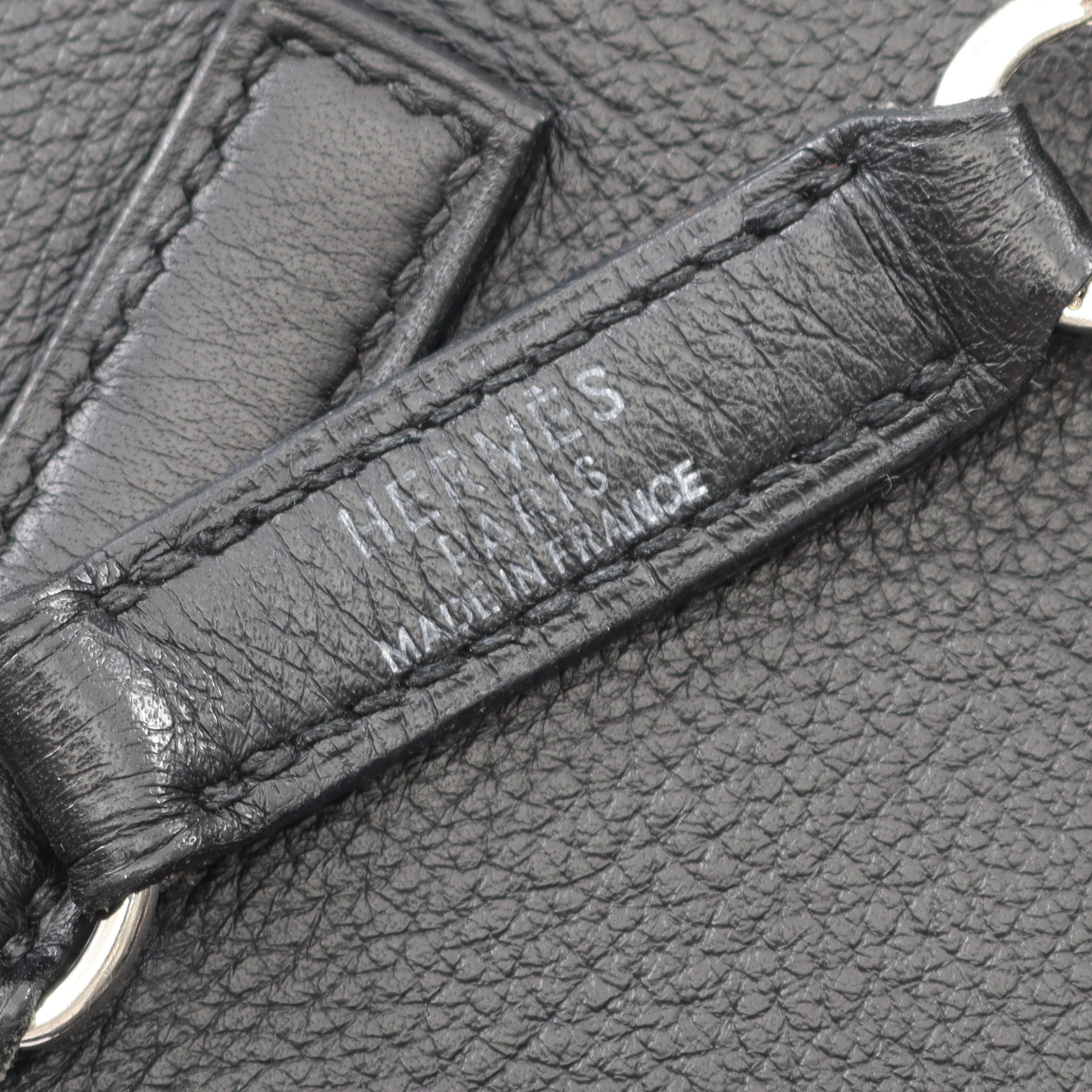 エルメス HERMES トリム31 ショルダーバッグ バッグ レザー エバーカラー エバーカラー □B刻印（1998年製造） レディース ブラック系 【中古】 トリム31 ショルダーバッグ エバーカラー ブラック シルバー金具 □B