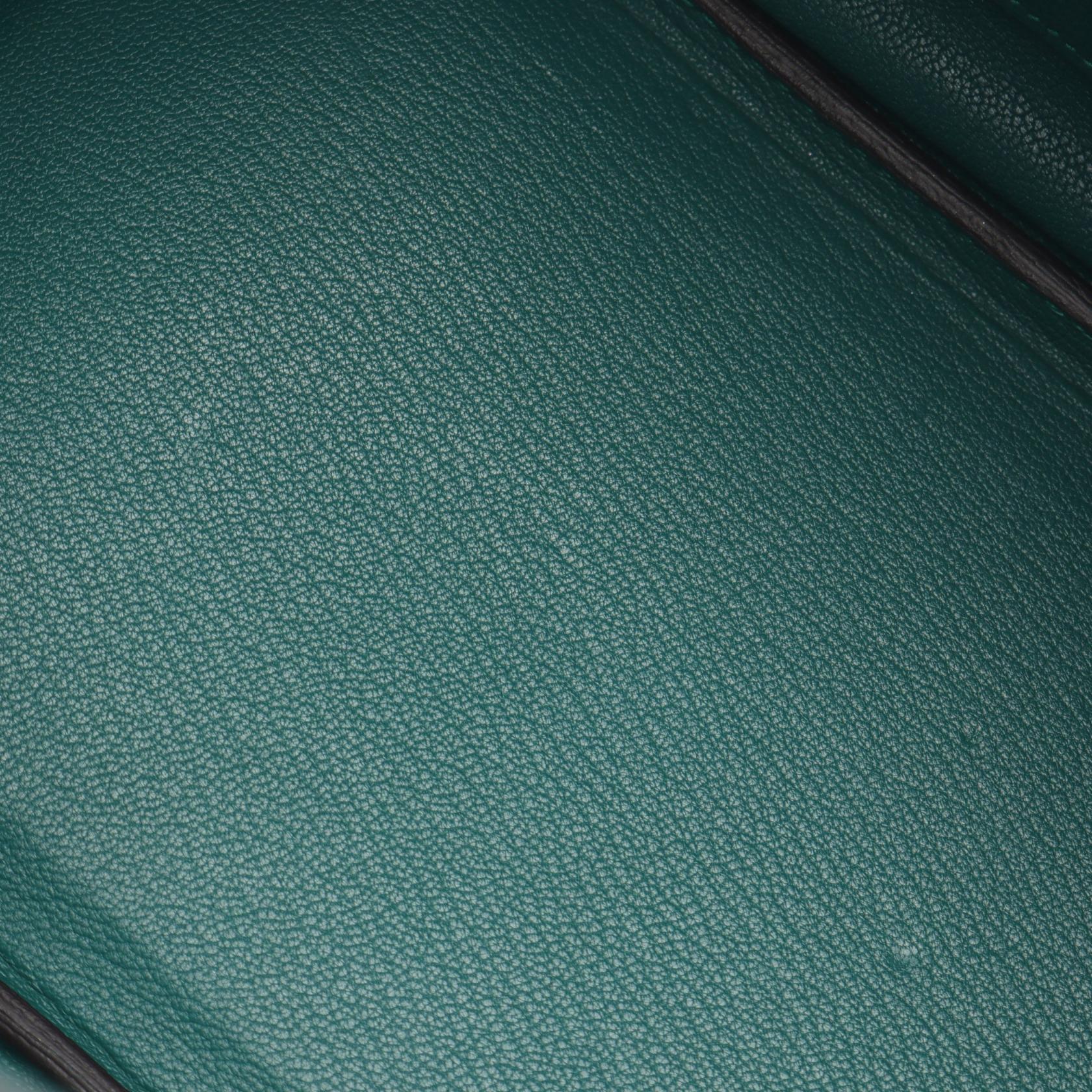 バーキン30 ヴェルソ ブルーザンジバル マラカイト ハンドバッグ トゴ ブルー シルバー金具 A刻印 エルメス バッグ HERMES