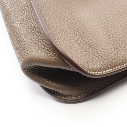 アルザン31 エトゥープ ハンドバッグ トリヨンクレマンス グレーブラウン シルバー金具 2WAY C刻印 エルメス バッグ HERMES