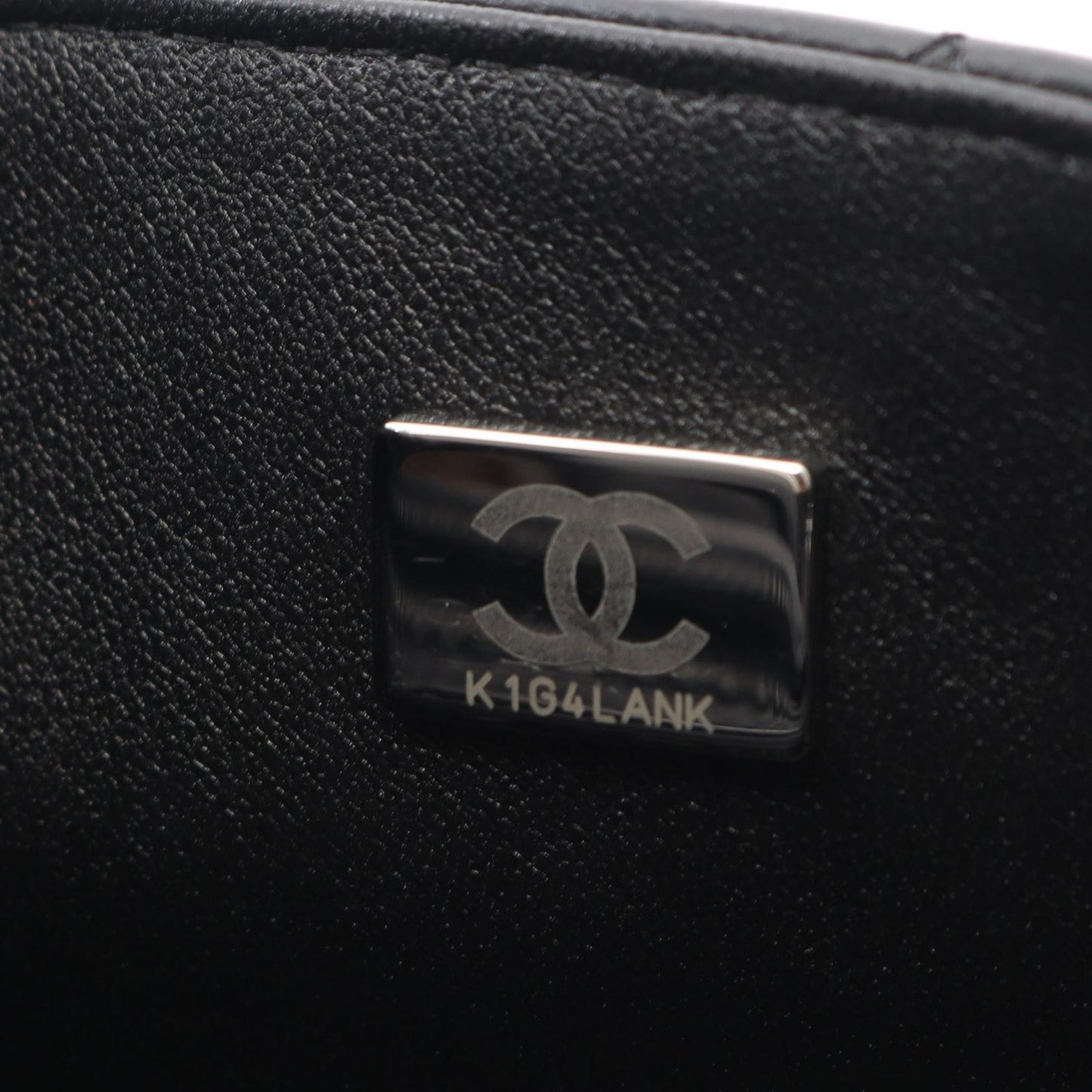 ミニマトラッセ20 チェーンショルダーバッグ ラムスキン ブラック シルバー金具 シャネル バッグ CHANEL