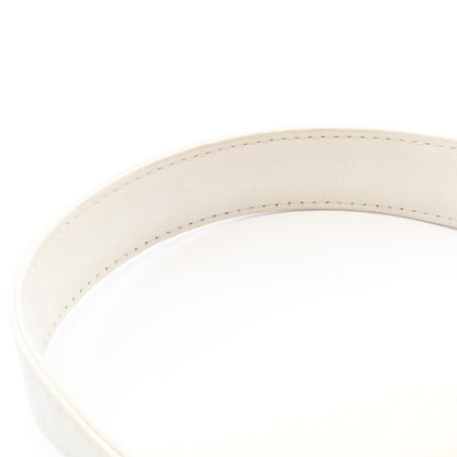 ワイルドステッチ ハンドバッグ キャンバス レザー ベージュ ホワイト ゴールド金具 シャネル バッグ CHANEL