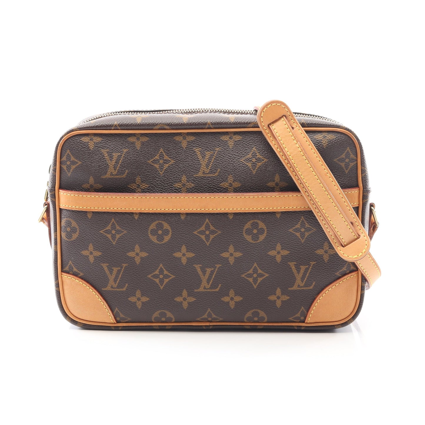 トロカデロ27 モノグラム ショルダーバッグ PVC レザー ブラウン ルイヴィトン バッグ LOUIS VUITTON