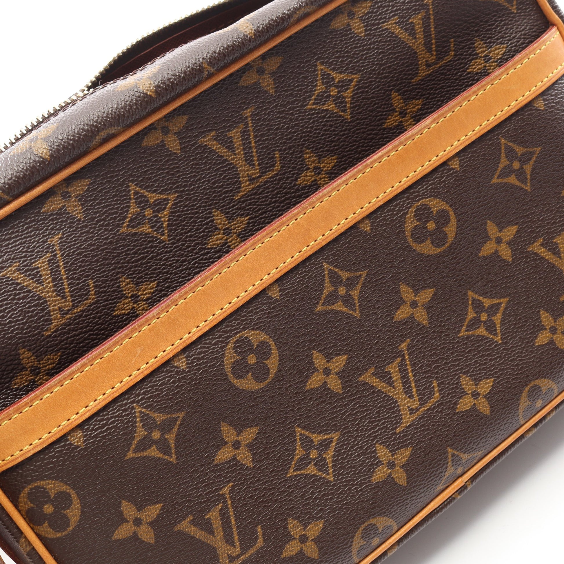 トロカデロ27 モノグラム ショルダーバッグ PVC レザー ブラウン ルイヴィトン バッグ LOUIS VUITTON