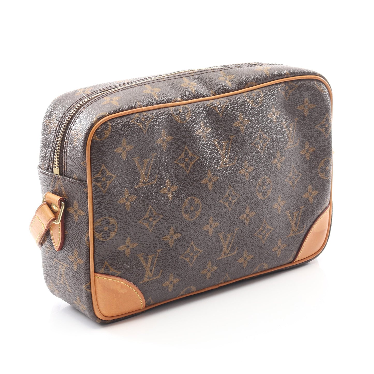 トロカデロ27 モノグラム ショルダーバッグ PVC レザー ブラウン ルイヴィトン バッグ LOUIS VUITTON