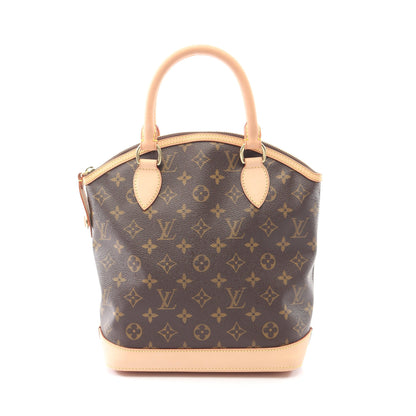 ロックイット モノグラム ハンドバッグ PVC レザー ブラウン ルイヴィトン バッグ LOUIS VUITTON
