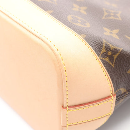ロックイット モノグラム ハンドバッグ PVC レザー ブラウン ルイヴィトン バッグ LOUIS VUITTON