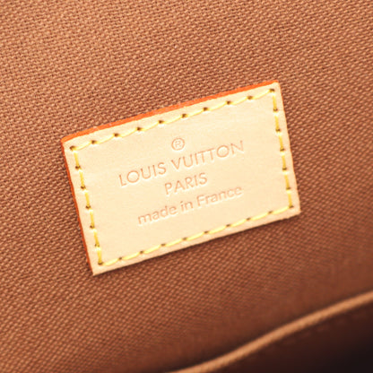 ロックイット モノグラム ハンドバッグ PVC レザー ブラウン ルイヴィトン バッグ LOUIS VUITTON